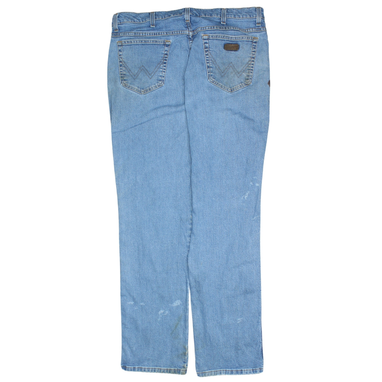 Wrangler Men’s Blue Straight Jeans 40W x 32L Texas Stretch Denim