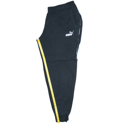 Puma Men’s Black Jogger Sweatpants 2XL Elastic Waist Casual