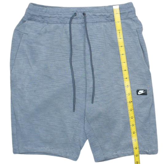 Nike Mens Grey Sweat Shorts Size S Regular Fit Elastic Waist