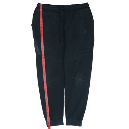 Nike Men's Black Jogger Sweatpants Size L Tapered Fit