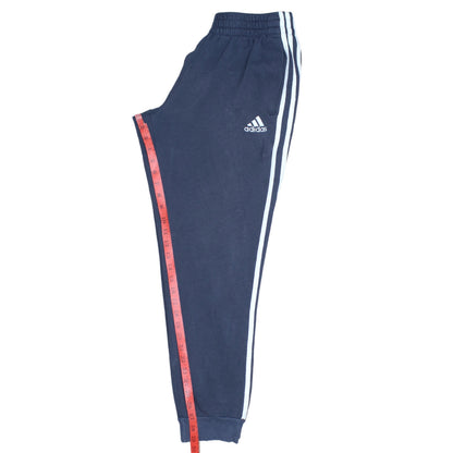 Adidas Mens Blue Small Sweatpants Joggers with Pockets