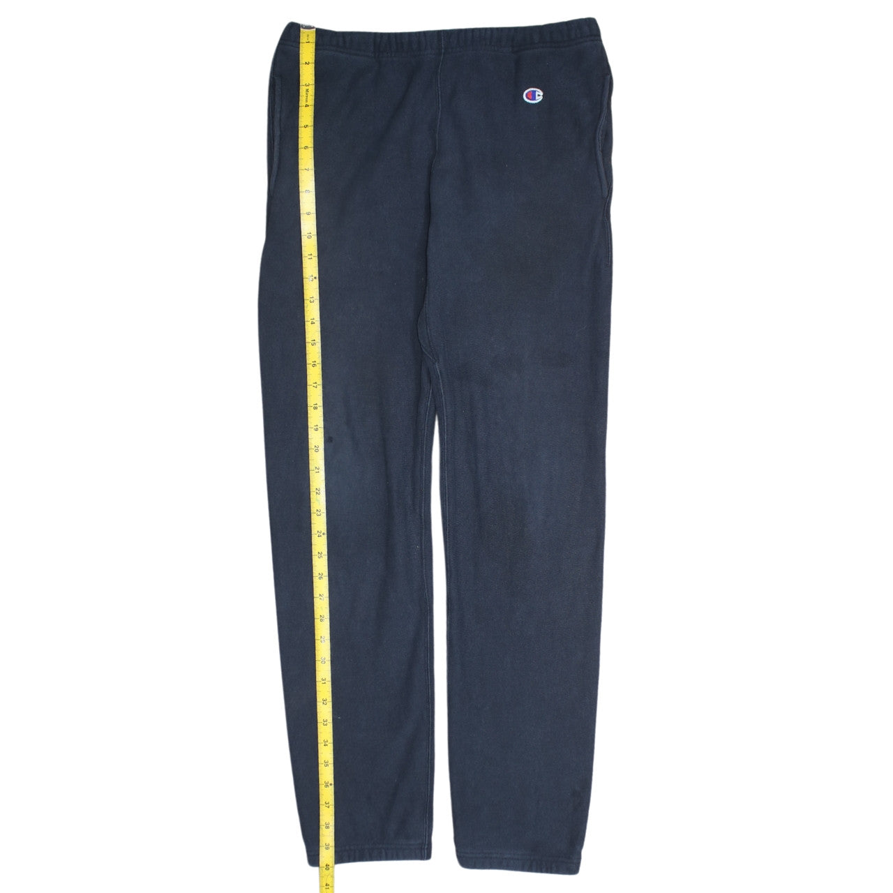 Mens UK Size M Champion Regular Fit Sweatpants Blue Trousers