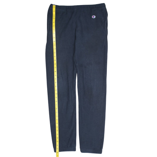 Mens UK Size M Champion Regular Fit Sweatpants Blue Trousers
