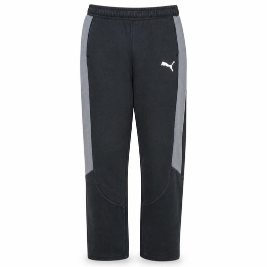 Puma Boys Black Sweatpants 14 Years Fleece Joggers Activewear