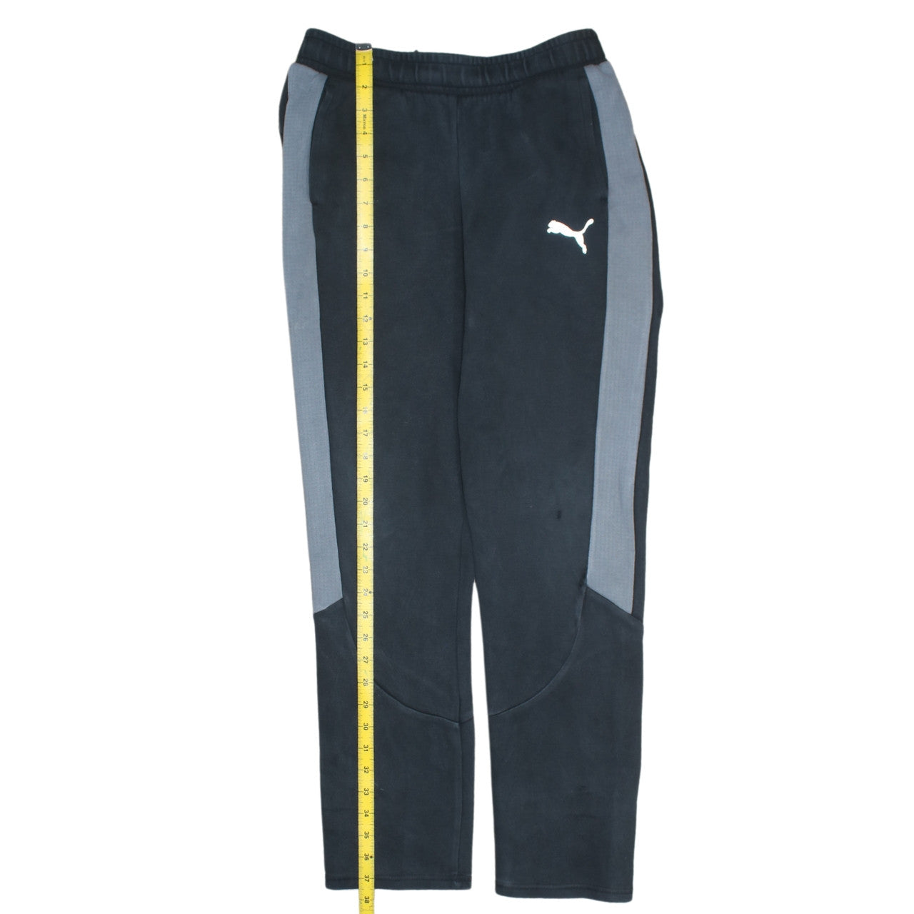 Puma Boys Black Sweatpants 14 Years Fleece Joggers Activewear