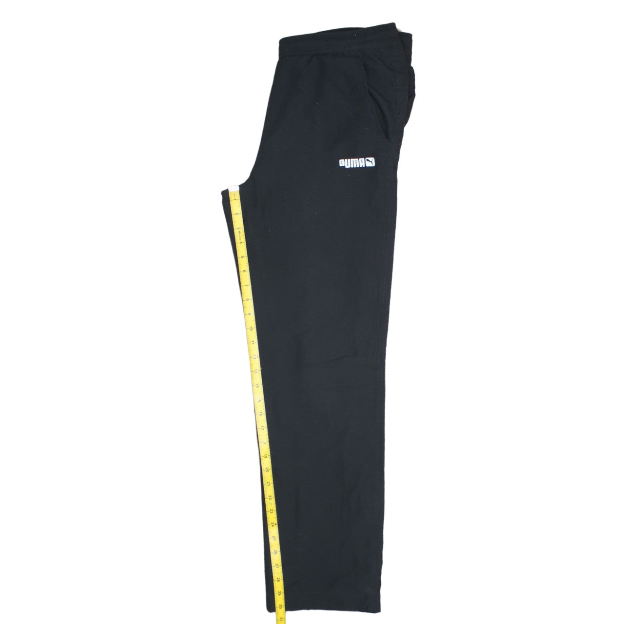 Puma Men’s Black Sweatpants S Regular Fit Casual Trousers