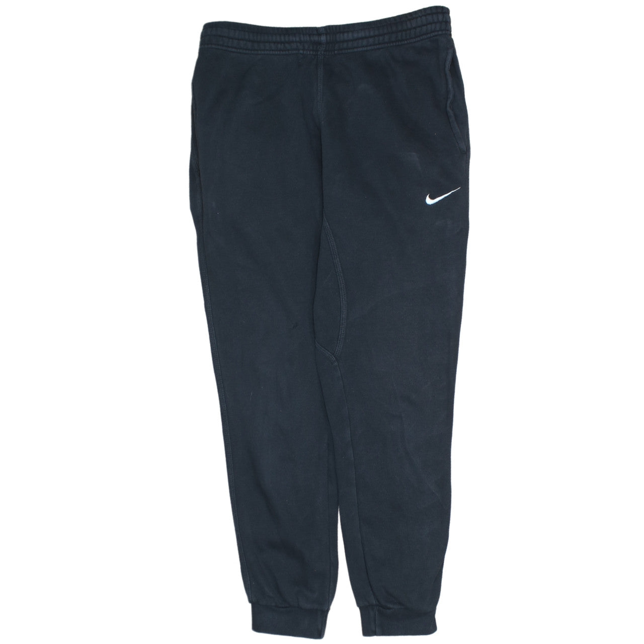 Nike Men’s Black Jogger Sweatpants M Cotton Blend Tapered