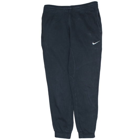 Nike Men’s Black Jogger Sweatpants M Cotton Blend Tapered