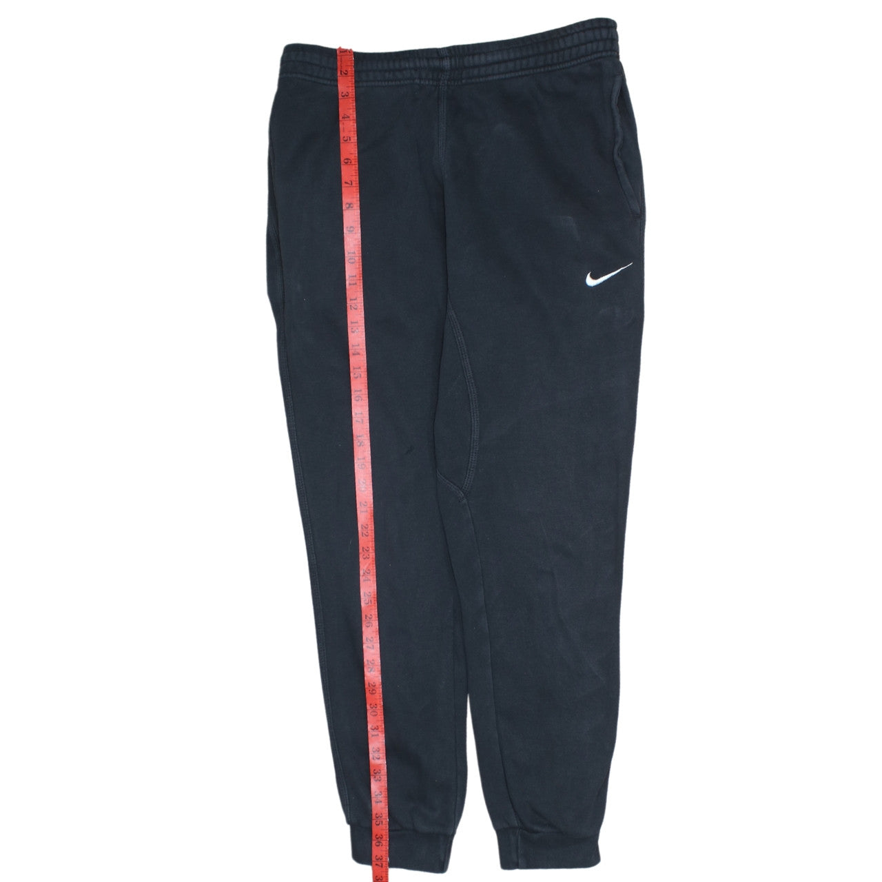 Nike Men’s Black Jogger Sweatpants M Cotton Blend Tapered