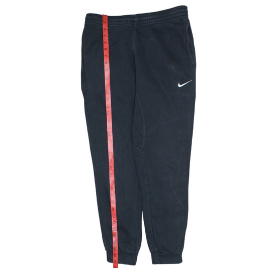 Nike Men’s Black Jogger Sweatpants M Cotton Blend Tapered