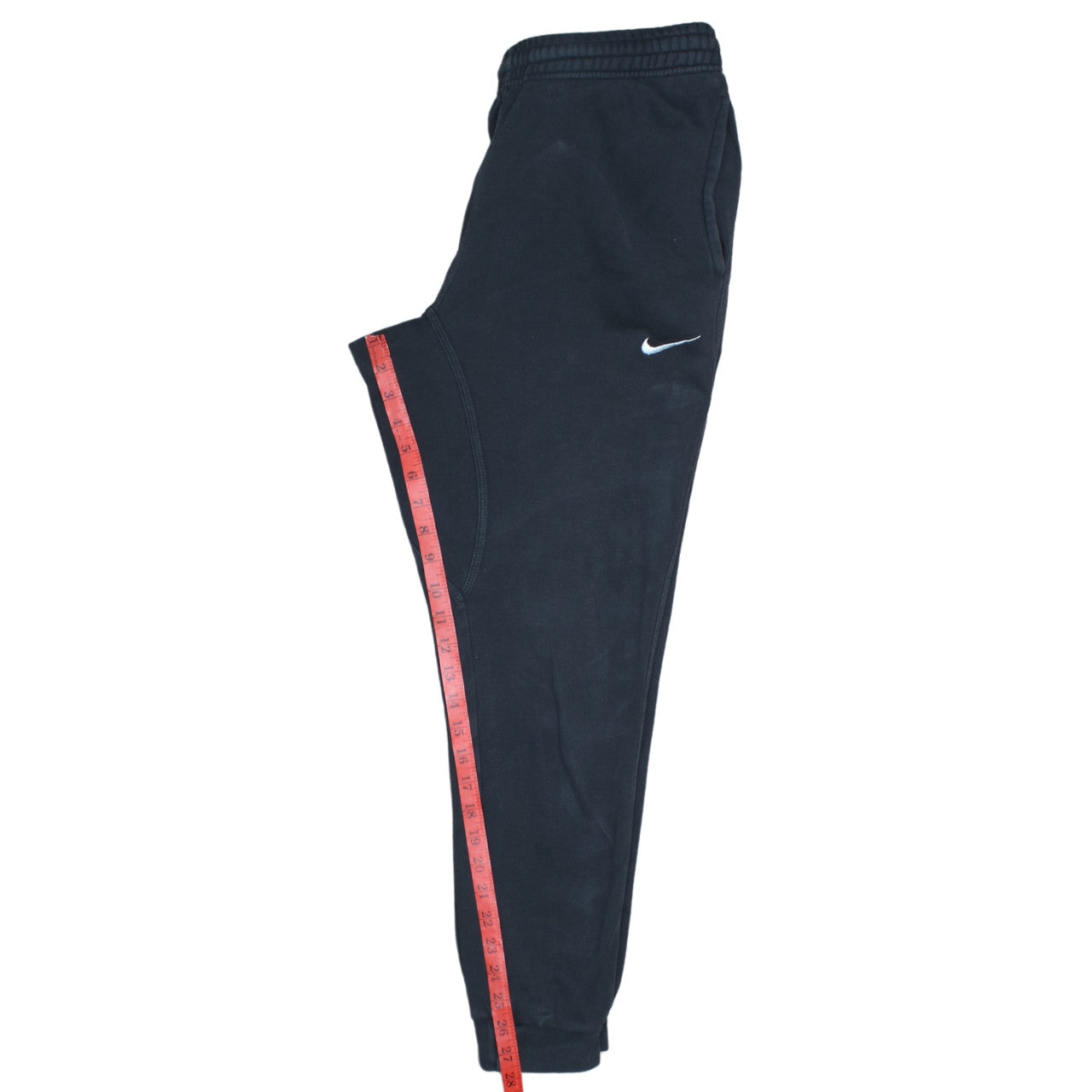 Nike Men’s Black Jogger Sweatpants M Cotton Blend Tapered