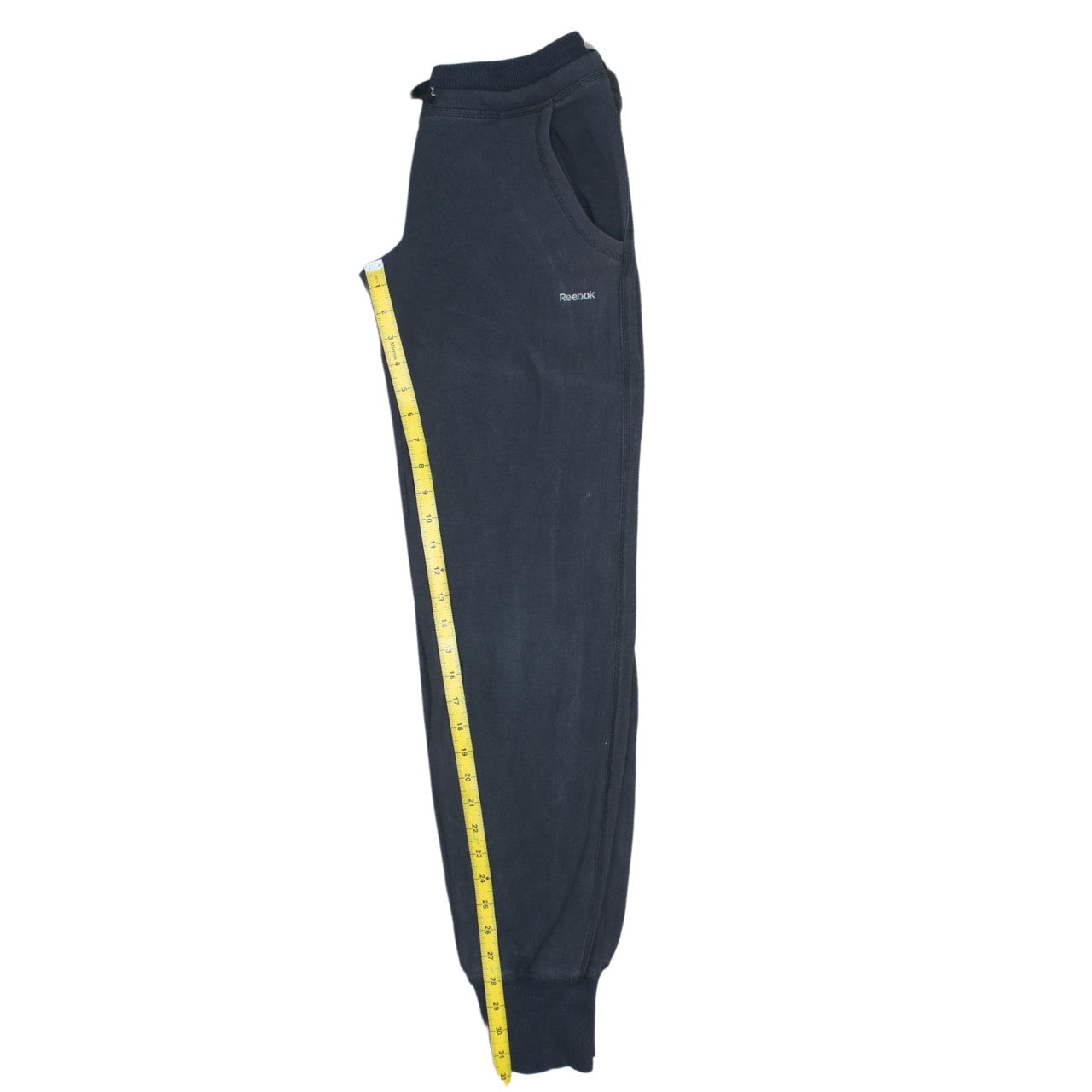 Womens UK Size S Reebok Regular Fit Jogger Black Trousers
