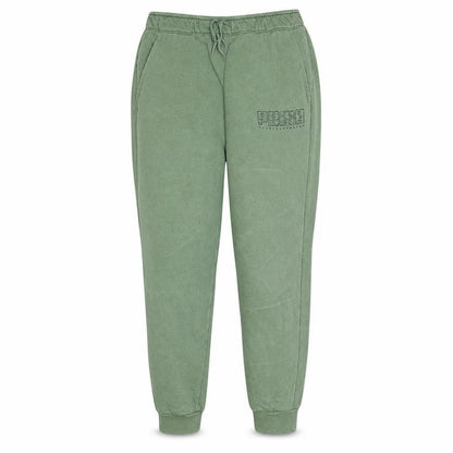 Mens UK Size M PUMA Regular Fit Sweatpants Green Trousers