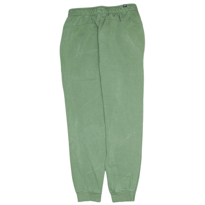 Puma Men’s Green Sweatpants M Regular Fit Tapered Logo Casual