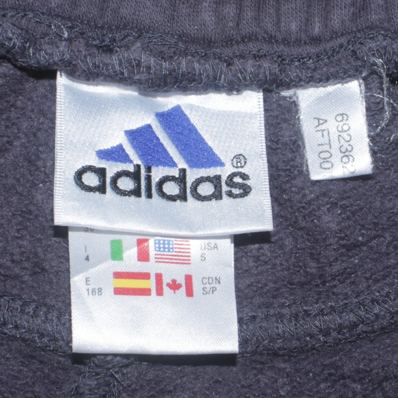 Adidas Men’s Blue Sweatpants S Regular Fit Casual Sportswear