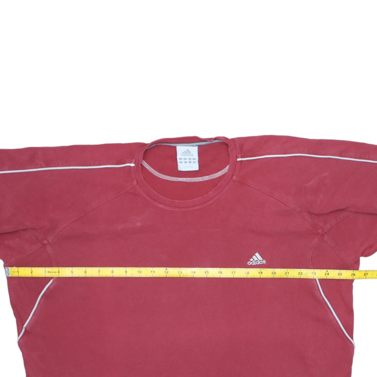 Mens UK Size XL adidas Red Pullover Sweatshirt