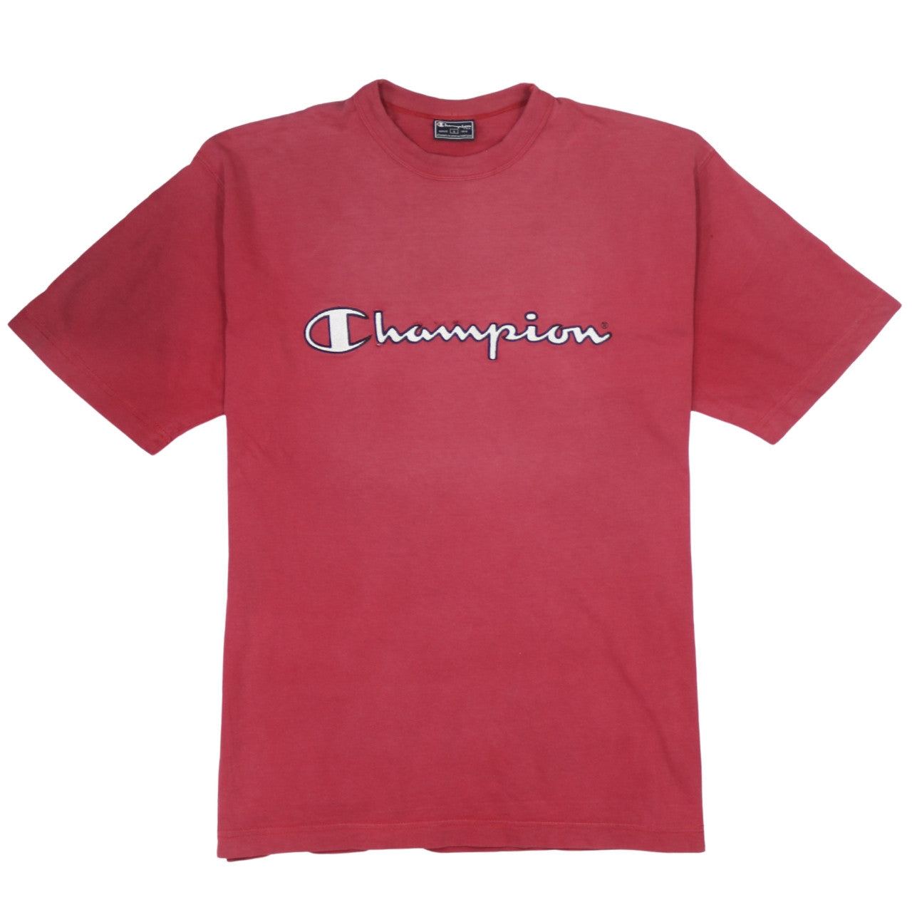 Mens UK Size L Champion Red  T-Shirt