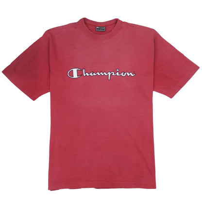 Mens UK Size L Champion Red  T-Shirt