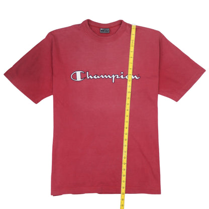 Mens UK Size L Champion Red  T-Shirt