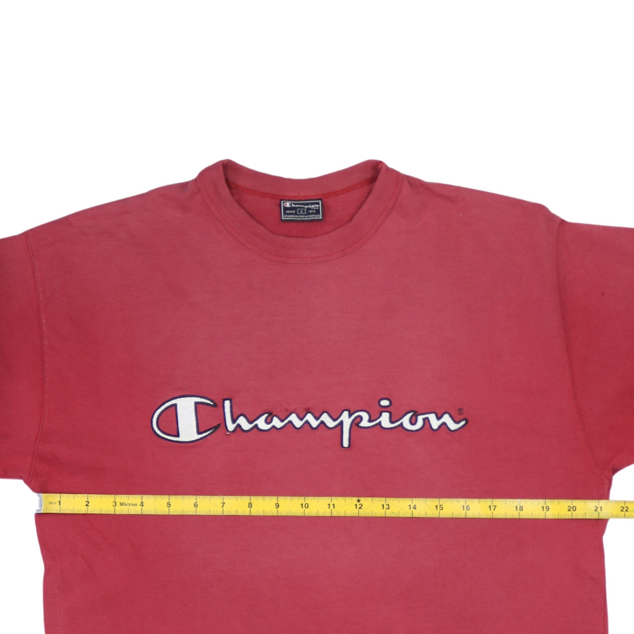 Mens UK Size L Champion Red  T-Shirt