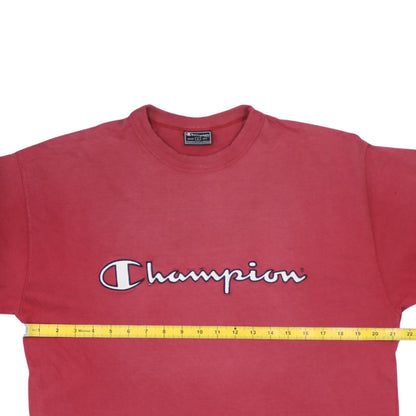 Mens UK Size L Champion Red  T-Shirt