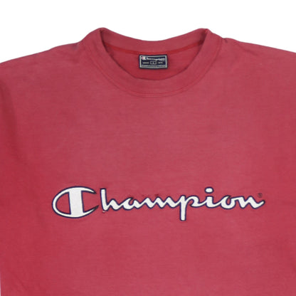 Mens UK Size L Champion Red  T-Shirt