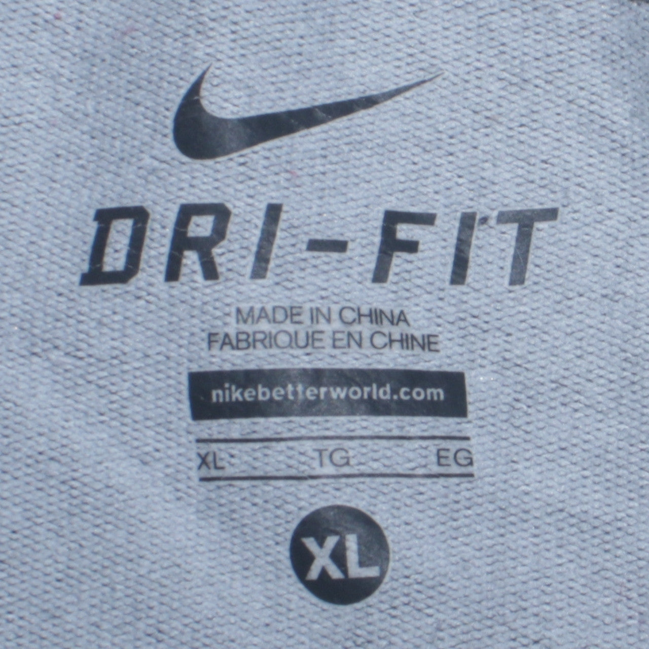 Nike Men’s Blue Dri-Fit Sweatpants XL Tapered Fit Joggers