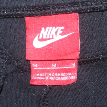 Nike Men’s Black Sweat Shorts M Regular Fit Cotton Blend Activewear