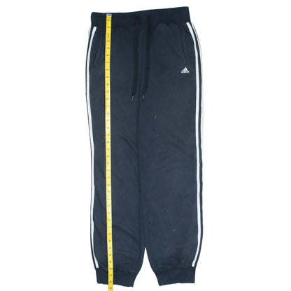 Womens UK Size 10 adidas Regular Fit Jogger Black Trousers