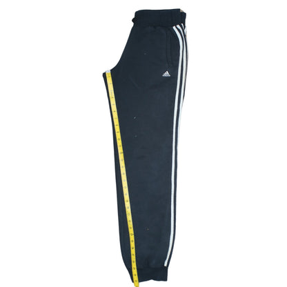 Womens UK Size 10 adidas Regular Fit Jogger Black Trousers