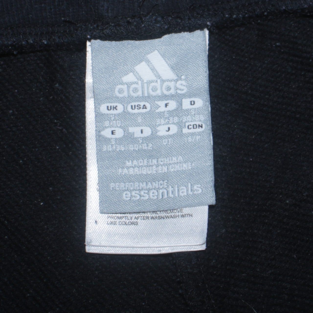 Womens UK Size 10 adidas Regular Fit Jogger Black Trousers