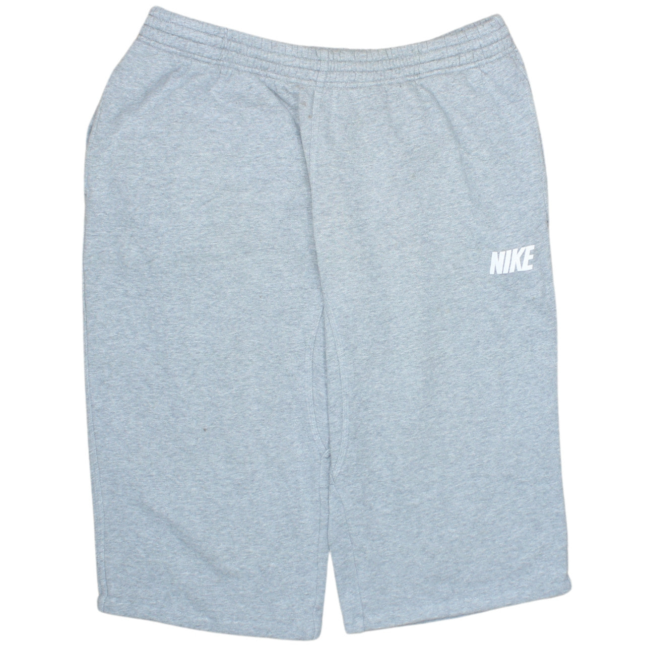 Nike Mens Grey XL Sweat Shorts Casual Elastic Waist Pockets