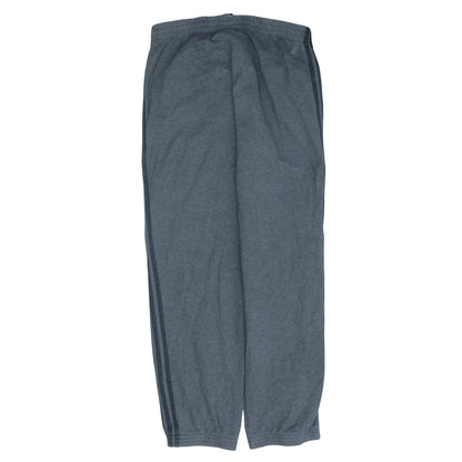 Adidas Mens Grey Sweatpants L Regular Fit Elastic Waist Casual