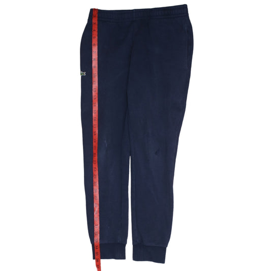 Lacoste Men’s Blue XS Jogger Sweatpants Elastic Waist Logo