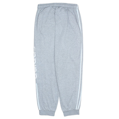 Adidas Men’s Grey Sweatpants Joggers M Logo Tapered Casual