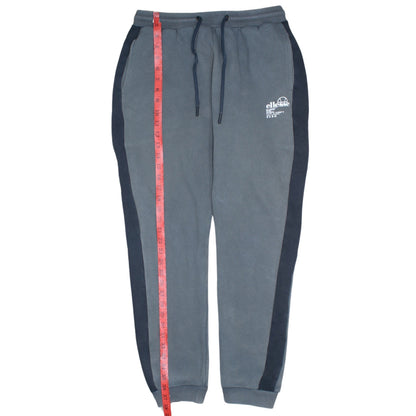 Ellesse Men's Grey Sweatpants M Regular Fit Tapered Fleece