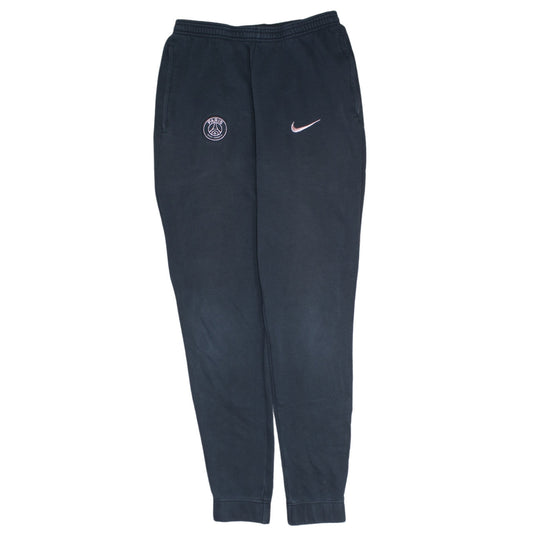 Nike PSG Mens Black Sweatpants Joggers S Regular Tapered Casual