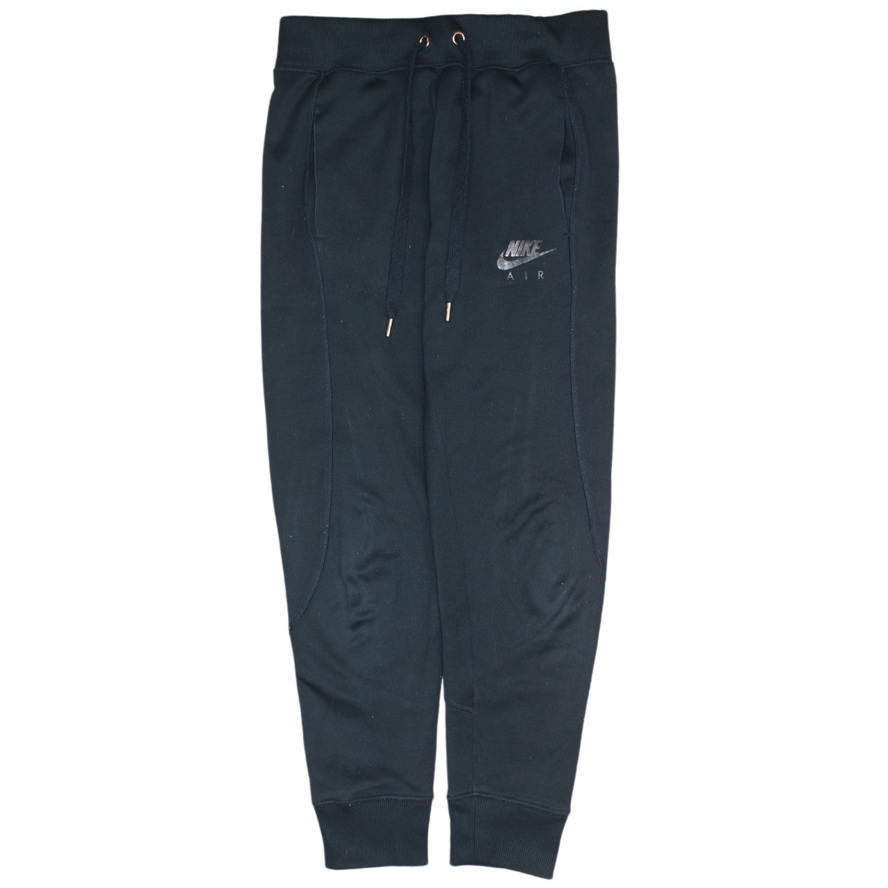 Womens UK Size S Nike Regular Fit Jogger Black Trousers