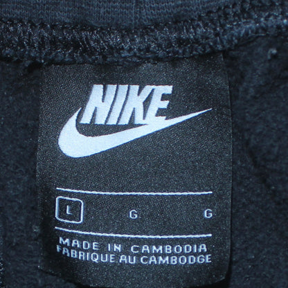 Nike Air Men's Black Jogger Trousers Size L Fleece Sportswear