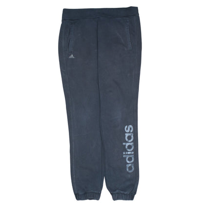 Womens UK Size S adidas Regular Fit Jogger Black Trousers