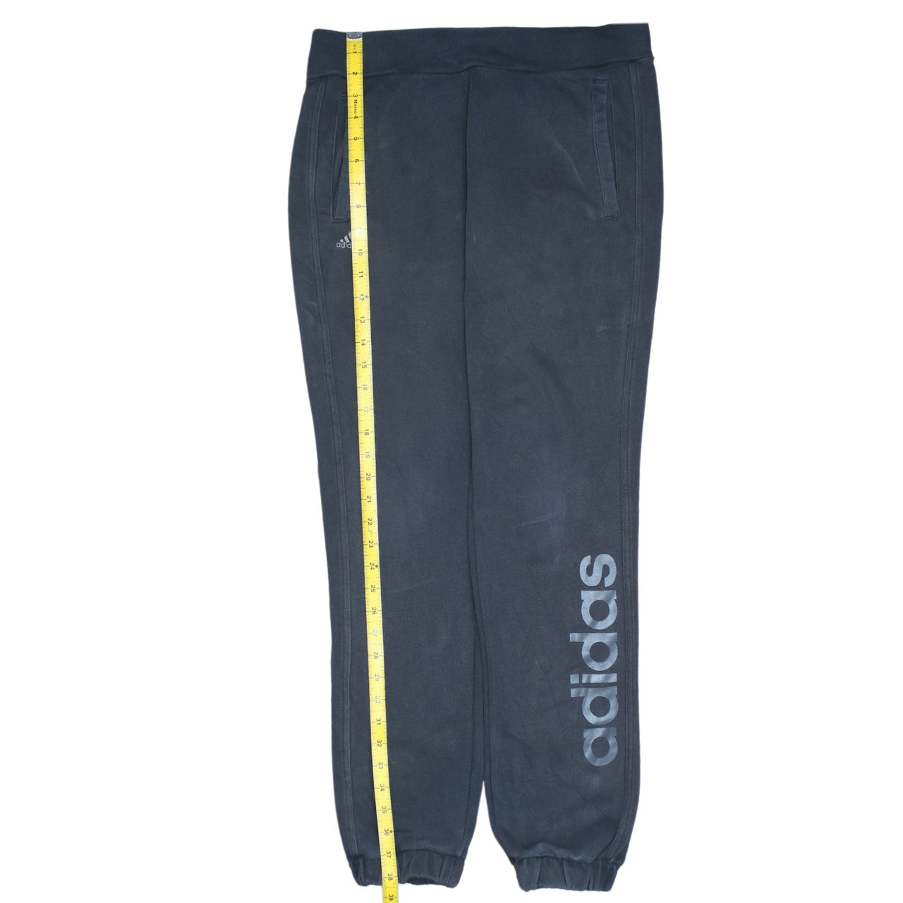 Womens UK Size S adidas Regular Fit Jogger Black Trousers