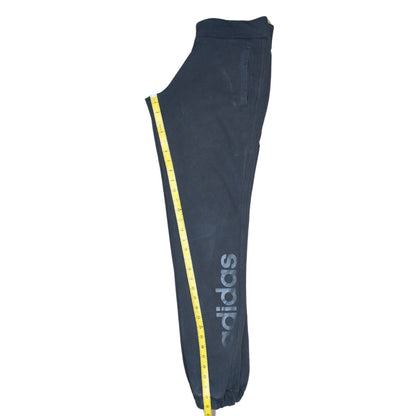 Womens UK Size S adidas Regular Fit Jogger Black Trousers