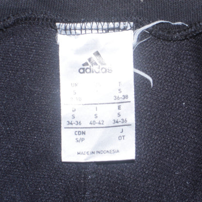 Womens UK Size S adidas Regular Fit Jogger Black Trousers