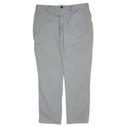 Tommy Hilfiger Men’s Grey Chino Trousers 32W 34L Cotton Blend
