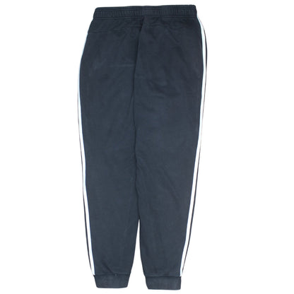 Adidas Men’s Black L Sweatpants Joggers with Logo Stripes