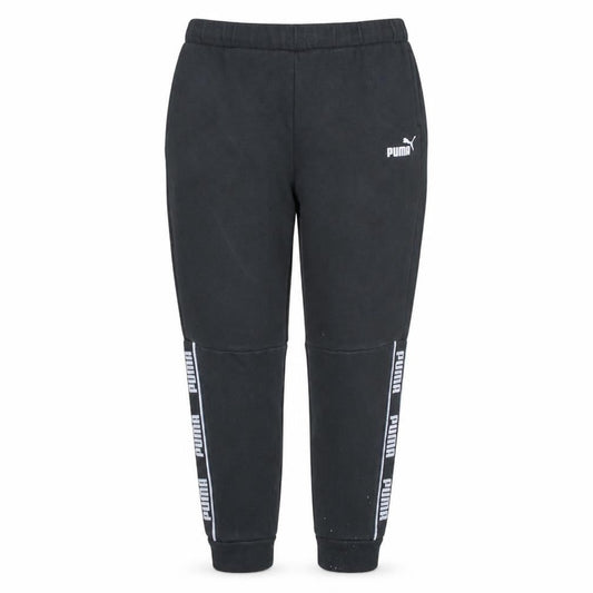 Womens UK Size L PUMA Regular Fit Jogger Black Trousers