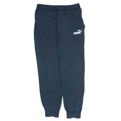 Puma Men’s Black Sweatpants Medium Tapered Fit Casual