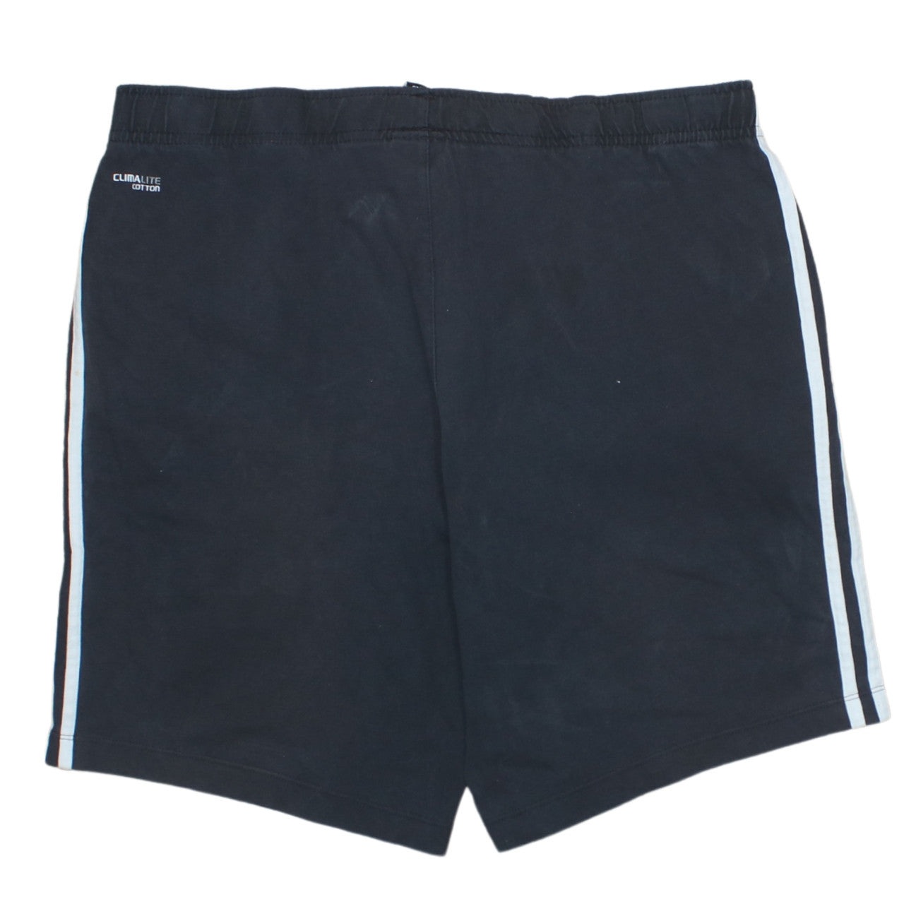 Adidas Men’s Black Large Athletic Shorts Cotton Blend Activewear