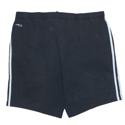 Adidas Men’s Black Large Athletic Shorts Cotton Blend Activewear