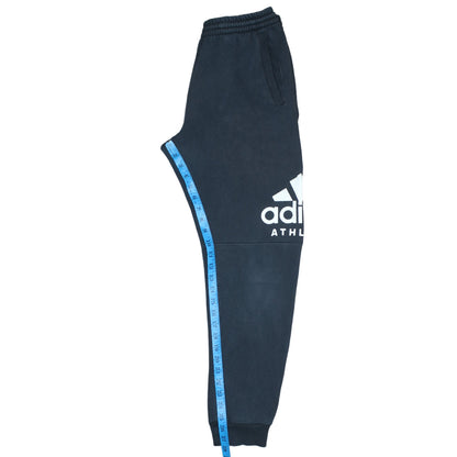 Adidas Boys Black Jogger Sweatpants 13-14 Years Elastic Waist Pockets